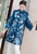 Costume de Han de manteau de vent chinois de taffetas de broderie florale de manches de mandarine