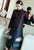 Floral & Crane Pattern Fancy Cotton Retro Chinese Wind Coat Mother Coat