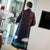 Floral & Crane Pattern Fancy Cotton Retro Chinese Wind Coat Mother Coat