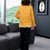Floral Embroidery Chinese Style Silk Wadded Coat with Fur Edge
