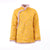 Floral Embroidery Chinese Style Silk Wadded Coat with Fur Edge