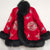 Fur Edge Retro Chinese Style Brocade Wadded Coat Comfort Fit