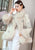 Fur Edge Retro Chinese Style Brocade Wadded Coat Comfort Fit