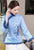 Floral Embroidery Retro Chinese Style Brocade Wadded Coat Comfort Fit