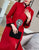 Floral Embroidery Fur Edge Chinese Style Long Woolen Wind Coat