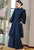 3/4 Sleeve Fancy Cotton Floral Embroidery 2-piece Chinese Style Suit