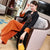 Floral Embroidery 3/4 Sleeve Long Traditional Chinese Wind Coat