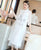 Floral Embroidery Illusion Sleeve Hanfu Causal Dress Traiditonal Chinese Costume