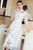 Crane Embroidery Half Sleeve Hanfu Causal Dress Traiditonal Chinese Costume
