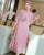 Vestido informal Hanfu de media manga con bordado floral Traje tradicional chino