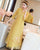 Robe décontractée Hanfu à col en V brodé floral Costume chinois traditionnel