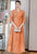 Costume tradizionale cinese ricamato floreale con scollo a V Hanfu vestito casual