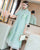 Floral Embroidery 2-pieces Hanfu Causal Dress Traiditonal Chinese Costume