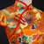 Robe de soirée Cheongsam en brocart pleine longueur motif dragon et phénix