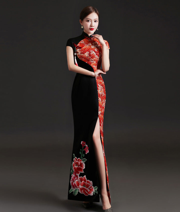 Traditional Chinese dress Lace cheongsam Green cheongsam dress Modern qipao  dress for partytea ceremonywedding ball gown gift for woman Elegant evening  dress  Chineseartcharm