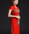 Peacock Embroidery Traditional Cheongsam Qipao Chinese Evening Dress