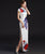 Phoenix & Floral Embroidery Traditional Cheongsam Chinese Evening Dress
