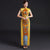 Auspicious Pattern Brocade Traditional Cheongsam Chinese Evening Dress