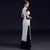 Cheongsam Top mit Blumenstickerei Ao Dai Chinesisches Abendkleid