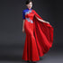 Half Sleeve Floral Embroidery Mermaid Chinese Prom Dress with Cloak