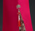Vestido de fiesta chino de sirena con costura de encaje floral con borla