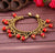 Handmade Turquoise Beads Wax String Boho Style Bracelet