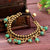 Handmade Turquoise Beads Wax String Boho Style Bracelet