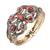Red Gems Boho Style Bracelet