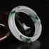 Lux Genuine Burmese Icy Jade Bangle Bracelet