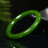 Women's Green Jade Bangle Bracelet