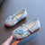 Traditional Girls' Chinese Floral Embroidery Shoes Dancing Shoes