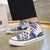 Traditional Chinese Style Floral Canvas Shoes High Shoes Sneaker