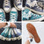 Traditional Chinese Style Floral Canvas Shoes High Shoes Sneaker