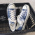 Sneaker con scarpe di tela floreale in stile tradizionale cinese