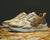 Brocado de bordado de grúa Zapatillas deportivas de estilo chino tradicional