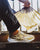 Sneaker per scarpe sportive in stile cinese tradizionale in broccato con ricamo a gru