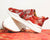 Brocado de bordado de grúa Zapatillas deportivas de estilo chino tradicional