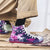 Zapatillas deportivas de lona pintadas a mano de estilo chino con graffiti