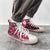 Chaussures de sport en toile florale de style chinois Sneaker