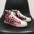 Chaussures de sport en toile florale de style chinois Sneaker
