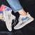 Crane Pattern Chinese Style Canvas Sports Shoes Sneaker