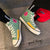 Motif de couture florale de style chinois Chaussures de sport en toile Sneaker
