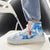 Sneaker con scarpe sportive in tela in stile cinese con motivo a cervo