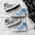 Deer Pattern Chaussures de sport en toile de style chinois Sneaker