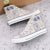 Old Shanghai Poster Pattern Chinese Style Canvas Sports Shoes Sneaker