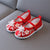 Chaussures de broderie florale chinoises traditionnelles pour filles