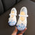Web Designed Embroidery Traditional Girls' Chinese Shoes Dancing Shoes