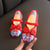 Traditionelle chinesische Schuhe mit Blumenstickerei für Mädchen Tanzschuhe