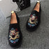 Dragon Embroidery Traditionelle Chinesische Freizeitschuhe Loafer