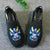 Facial Makeup Embroidery Traditional Chinese Causal Shoes Loafers